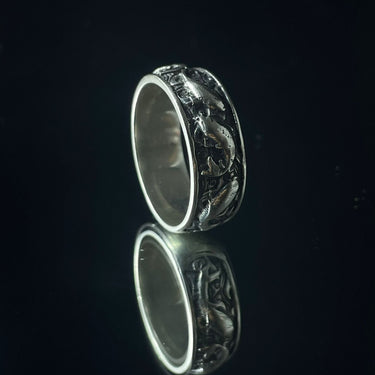 950 Sterling Silver Koi